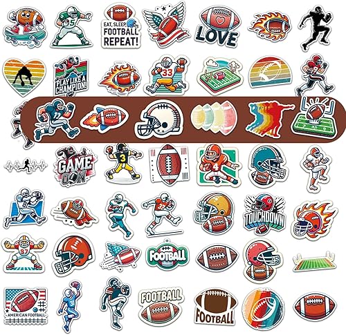 Miniatura 7 de Botella de agua de fútbol de 18 onzas y 100 calcomanías de fútbol de acero inoxidable aisladas, botella de agua deportiva, accesorios de fútbol,