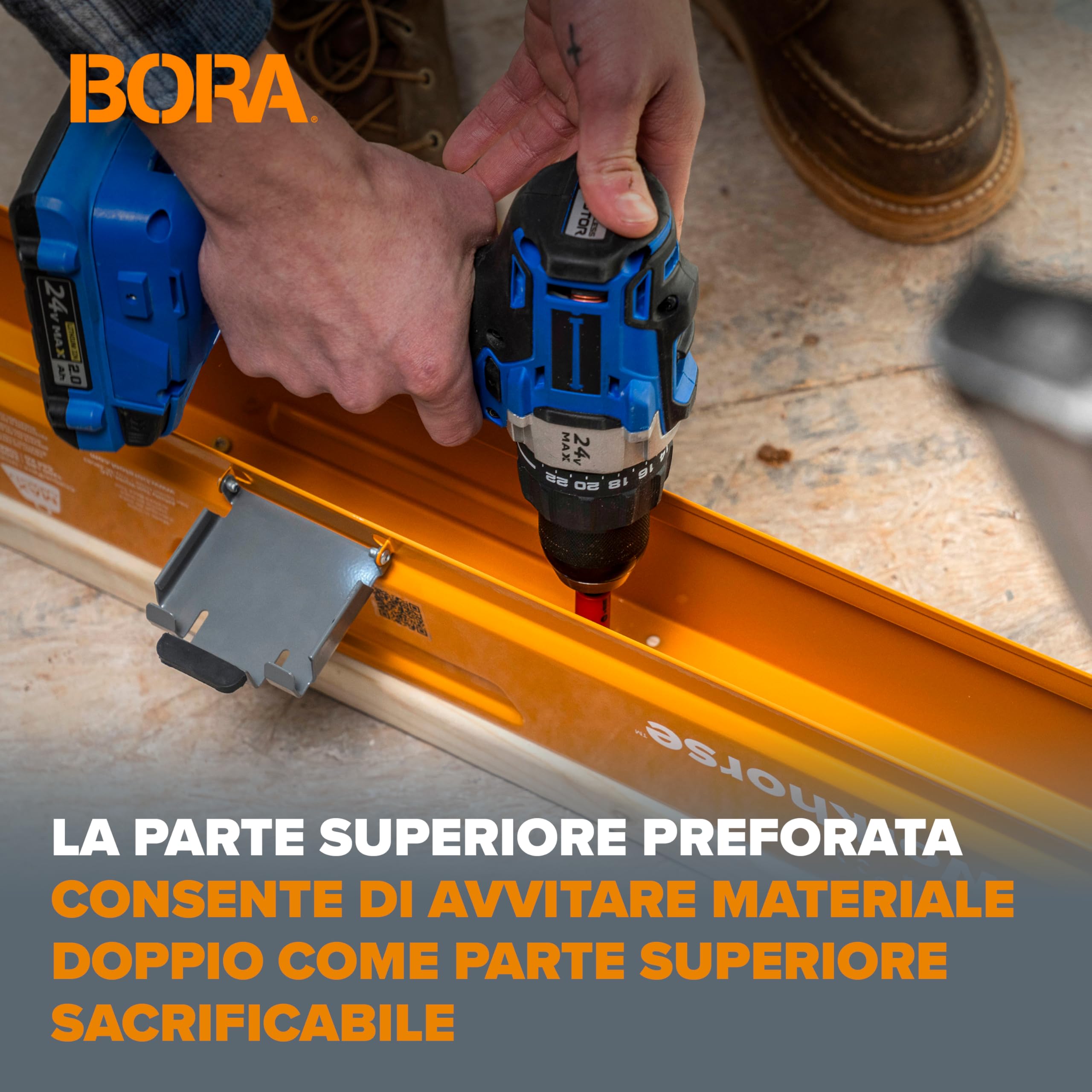 BORA Workhorse PM-3350T – Coppia Cavalletti da Lavoro Pieghevoli in Acciaio, 612 kg per Cavalletto, Uso Professionale