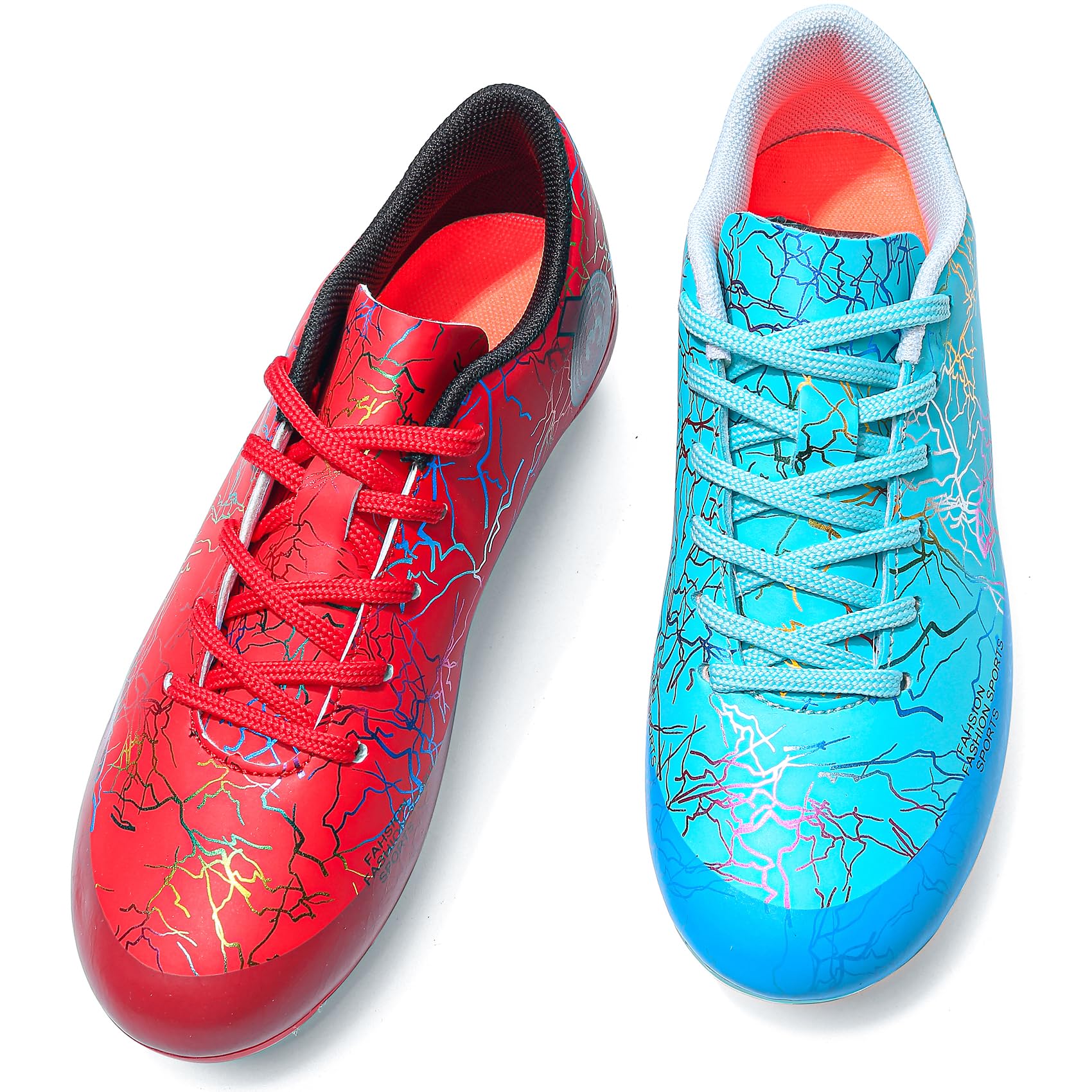 Zapatos de fútbol para niños y niñas, tacos de entrenamiento al aire libre, tenis atléticos profesionales