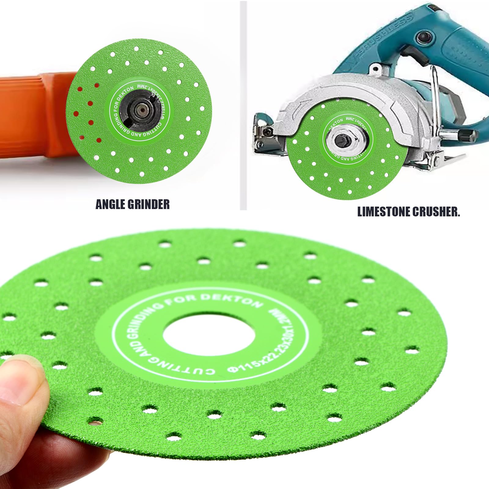 Diamond Grinding Discs - Cut Granite, Marble & More -6