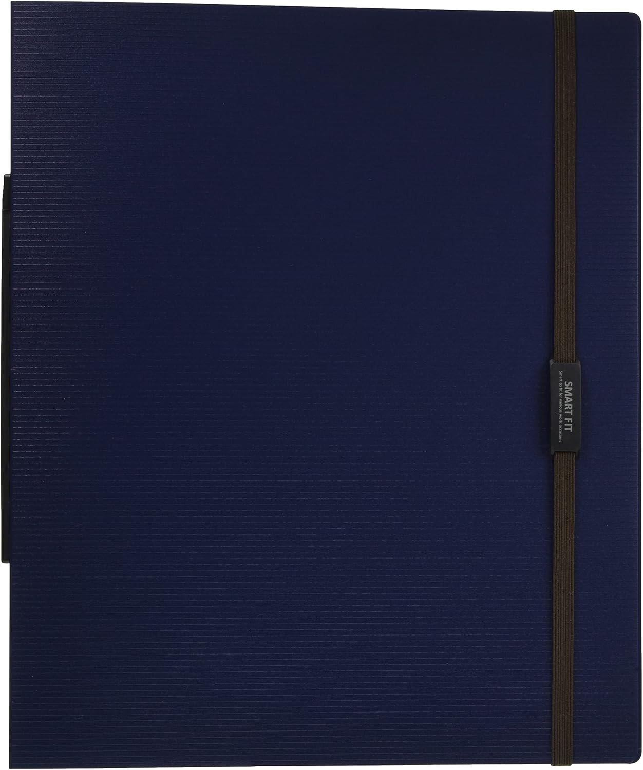 Lihit Lab F7540-11 Ring File, A4, 2 Holes, Navy