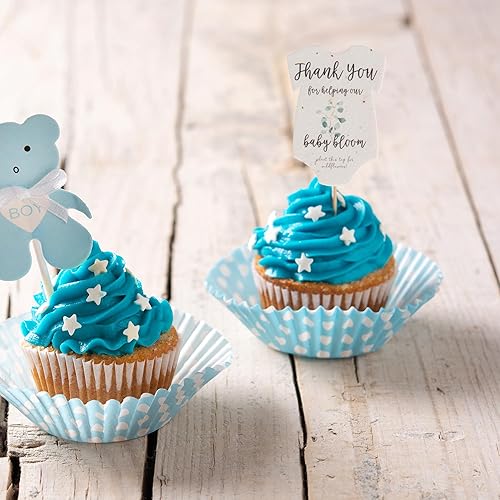 Miniatura 8 de 5 piezas de papel de semillas de flores silvestres hechas a mano para baby shower, bautizo, revelación de género, tarjetas de regalo para fiestas,