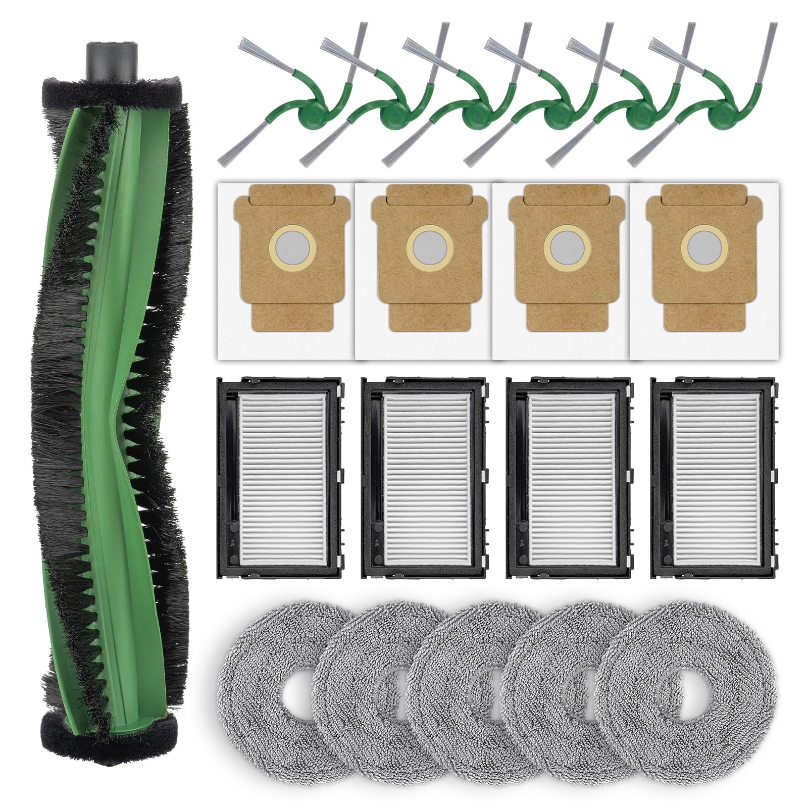 20 części zamiennych do iRobot 415/ 415X/ 515/575 Combo