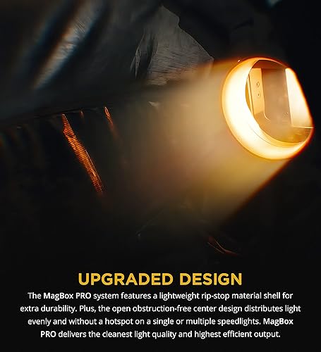 Miniatura 6 de MagMod MagBox PRO - Caja de luz Octa de 24 pulgadas con ranura de gel integrada y bolsillo de almacenamiento para difusor de tela, compatible con