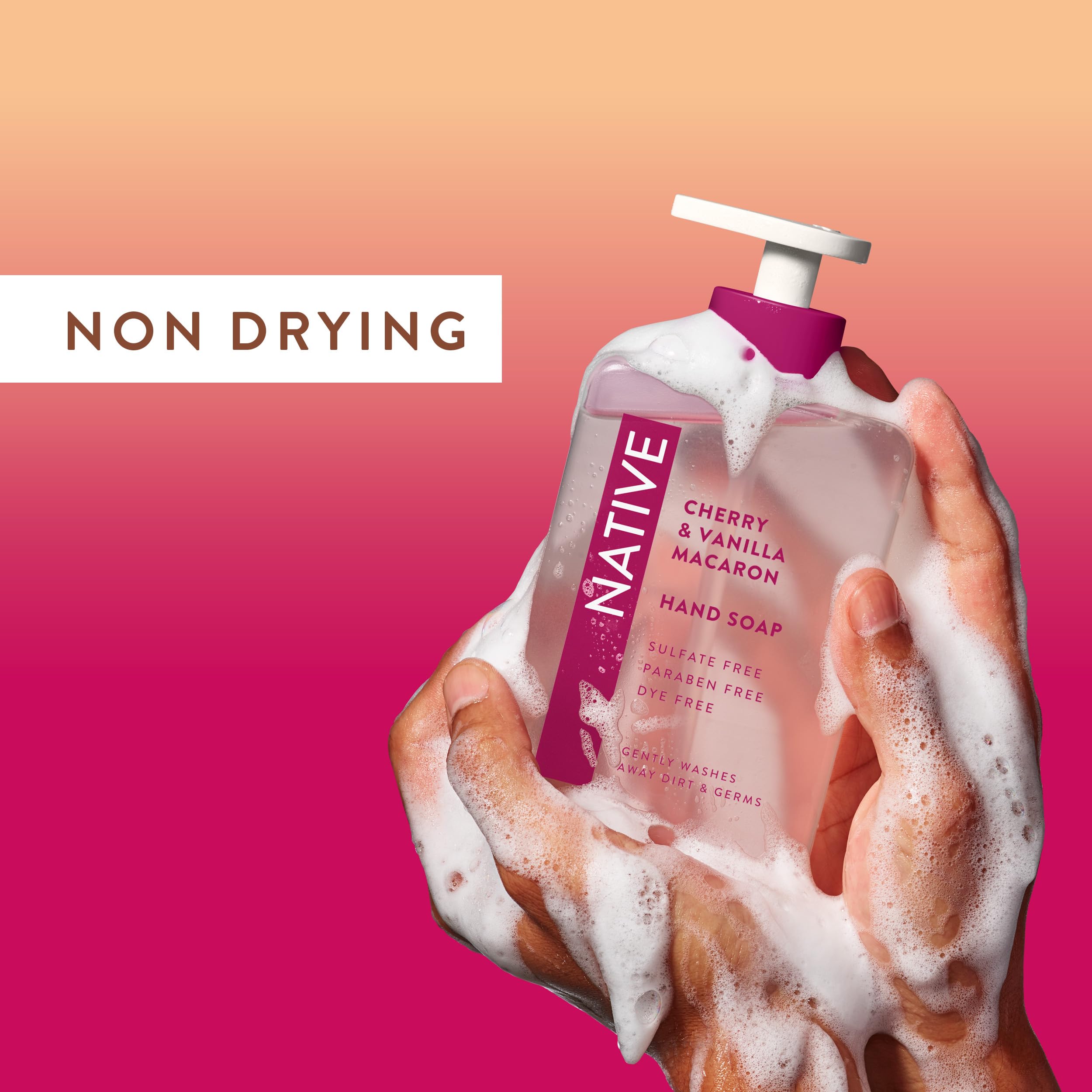 Amazon.com : Native Liquid Hand Soap, Cherry & Vanilla Macaron