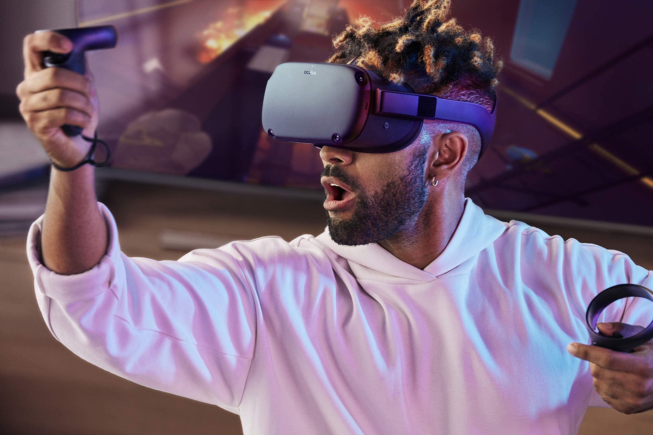 Quest 【64GB】 Amazon.com: Oculus Quest 64GB VR Headset - Black(Renewed