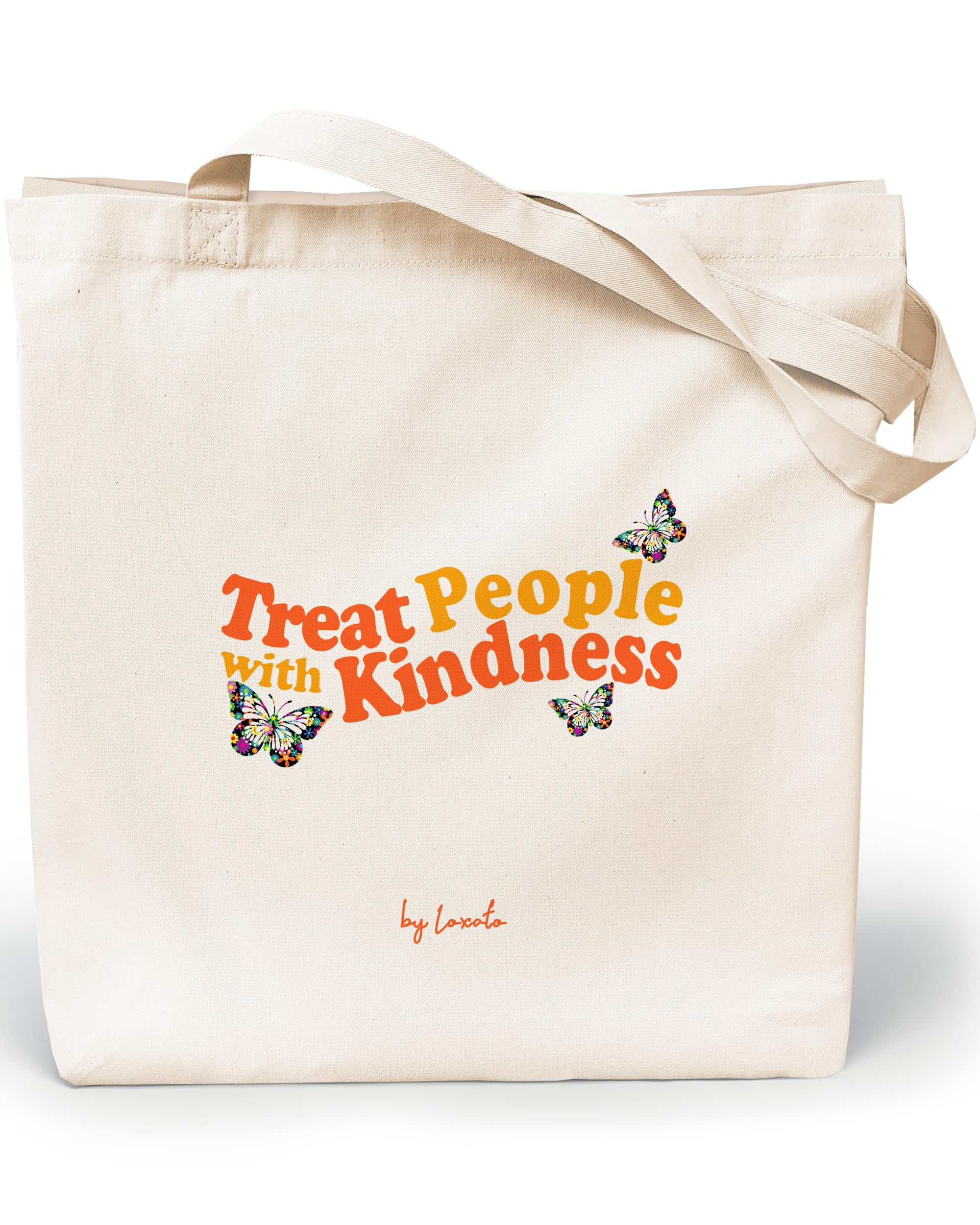 Bolsa Tela Tote Bag - Bolsos Bandolera Mujer - Bolsas de Algodón Natural 100% Reutilizables - Extra Ancho 8cm Asas Largas 70cm 220 gr/m2 - Bolsas de Tela Bonitas — view 20
