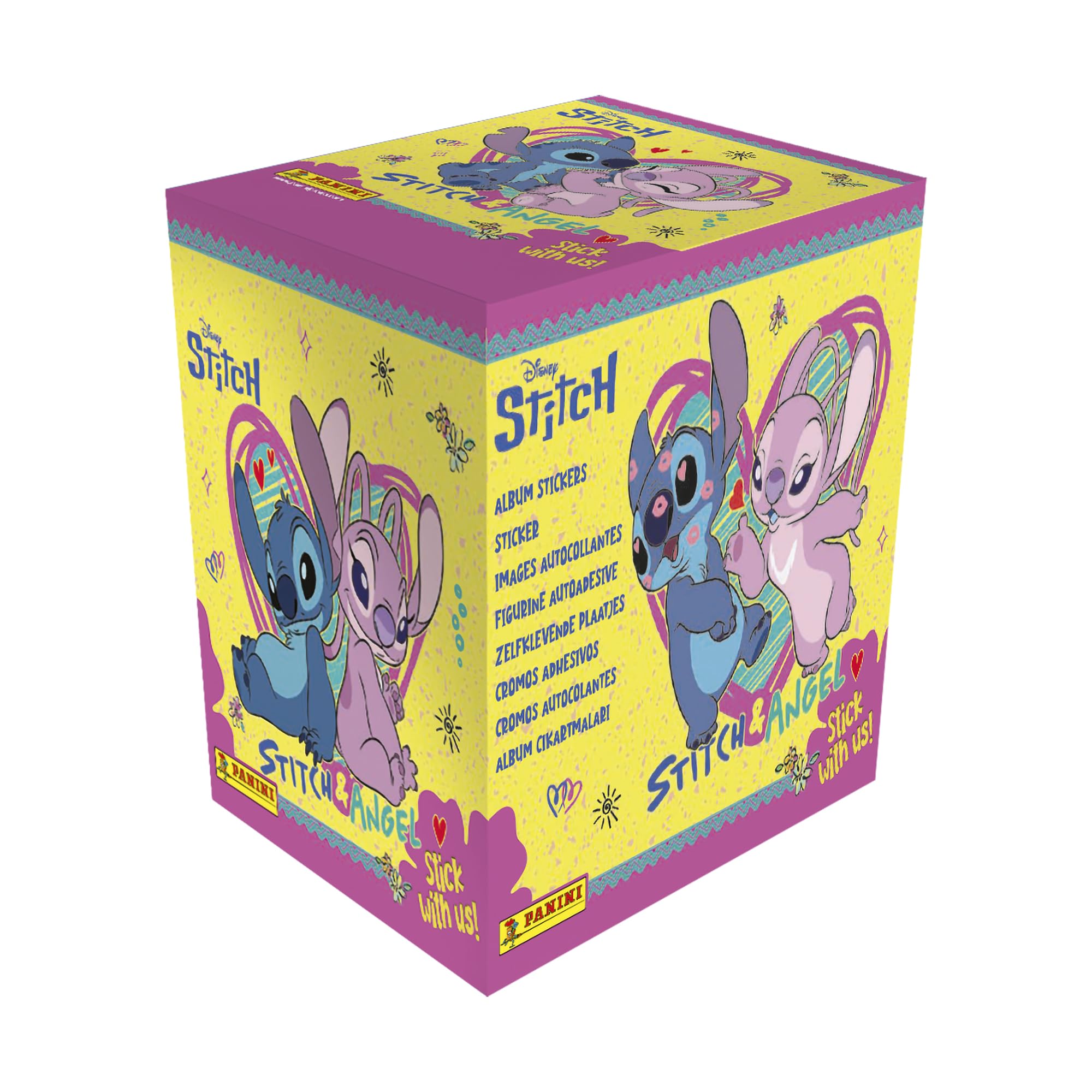 Stitch & Angel Stick with Us Sticker Collection - x36 Packs
