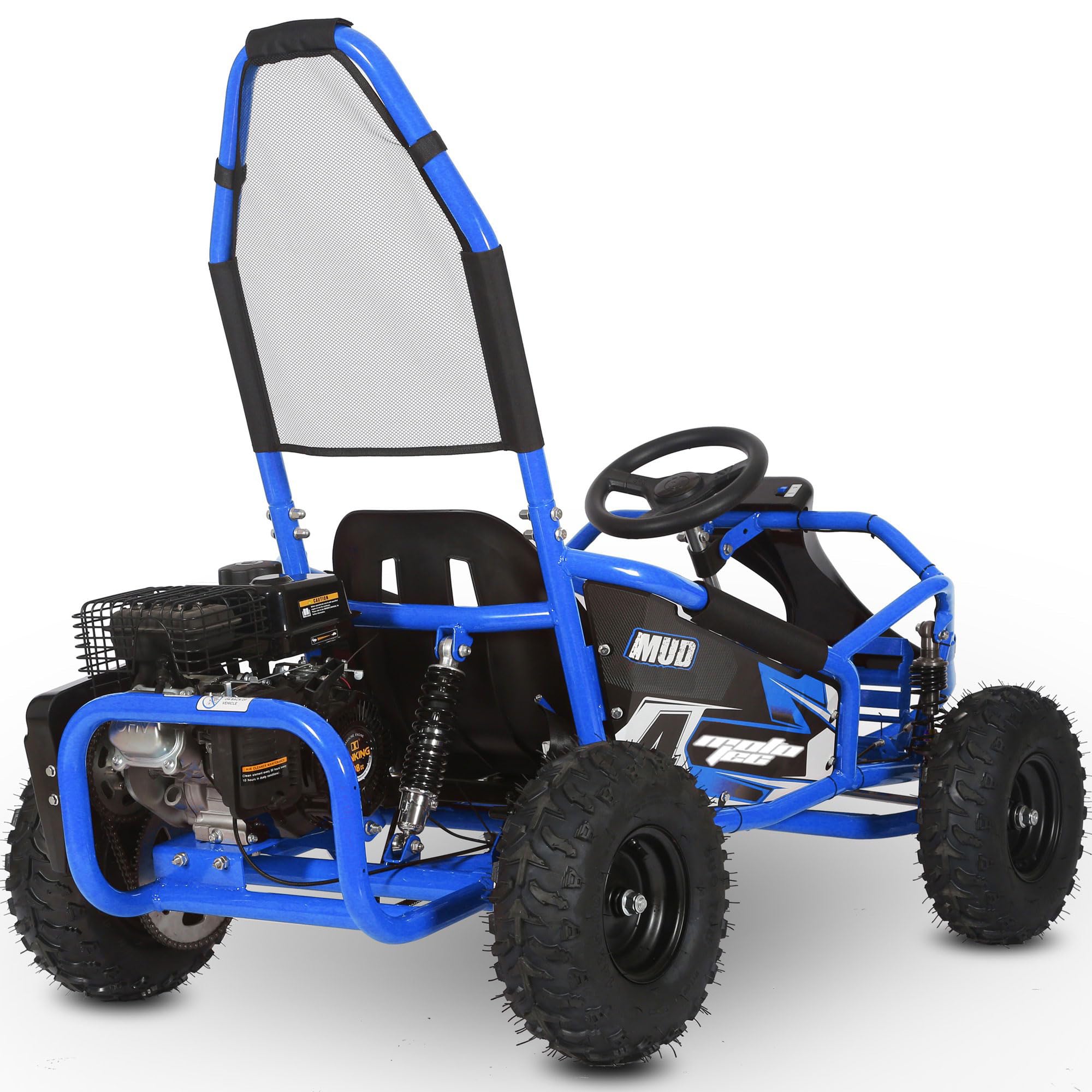 その他 GO GOo MotoTec Mud 98cc Go Kart Full Suspension Blue : Amazon.ca
