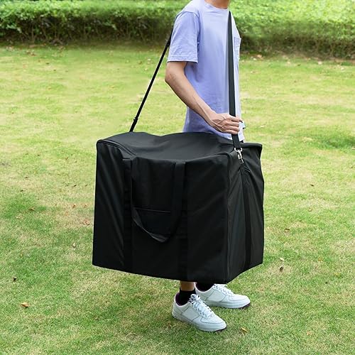 Miniatura 7 de SHINESTAR Bolsa de transporte para plancha Blackstone de 17 pulgadas y 22 pulgadas con capucha y soporte, bolsa de transporte portátil para viajes,