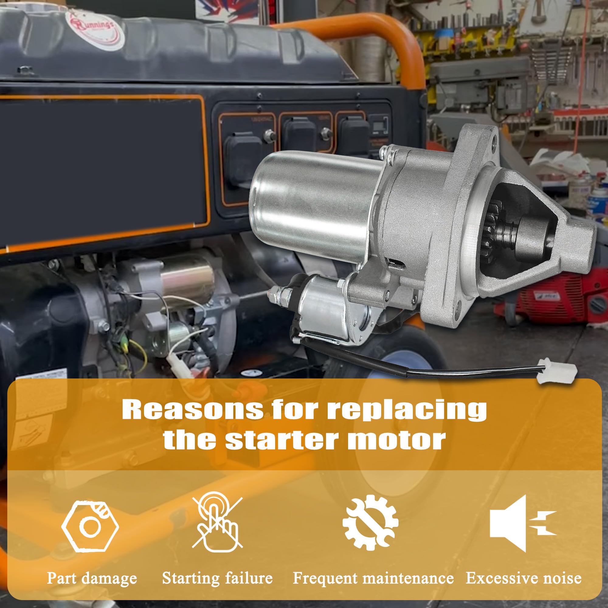 Predator Starter Motor - Reliable Generator Replacement -5 Predator Starter Motor - Reliable Generator Replacement -5