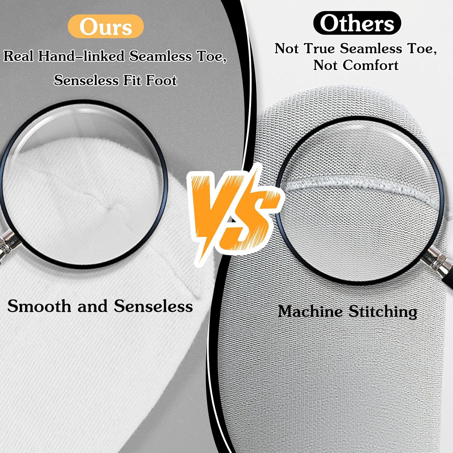 3 Pairs Women's Slouchy Scrunch Crew Socks, Soft Cotton Mid Calf Boot Socks, US Size 5-10, Perfect for Casual & Cozy Outfits - Image 7