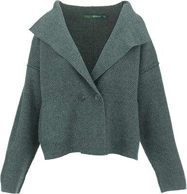 BOHEMIA Wide Collar Knit Cardigan 