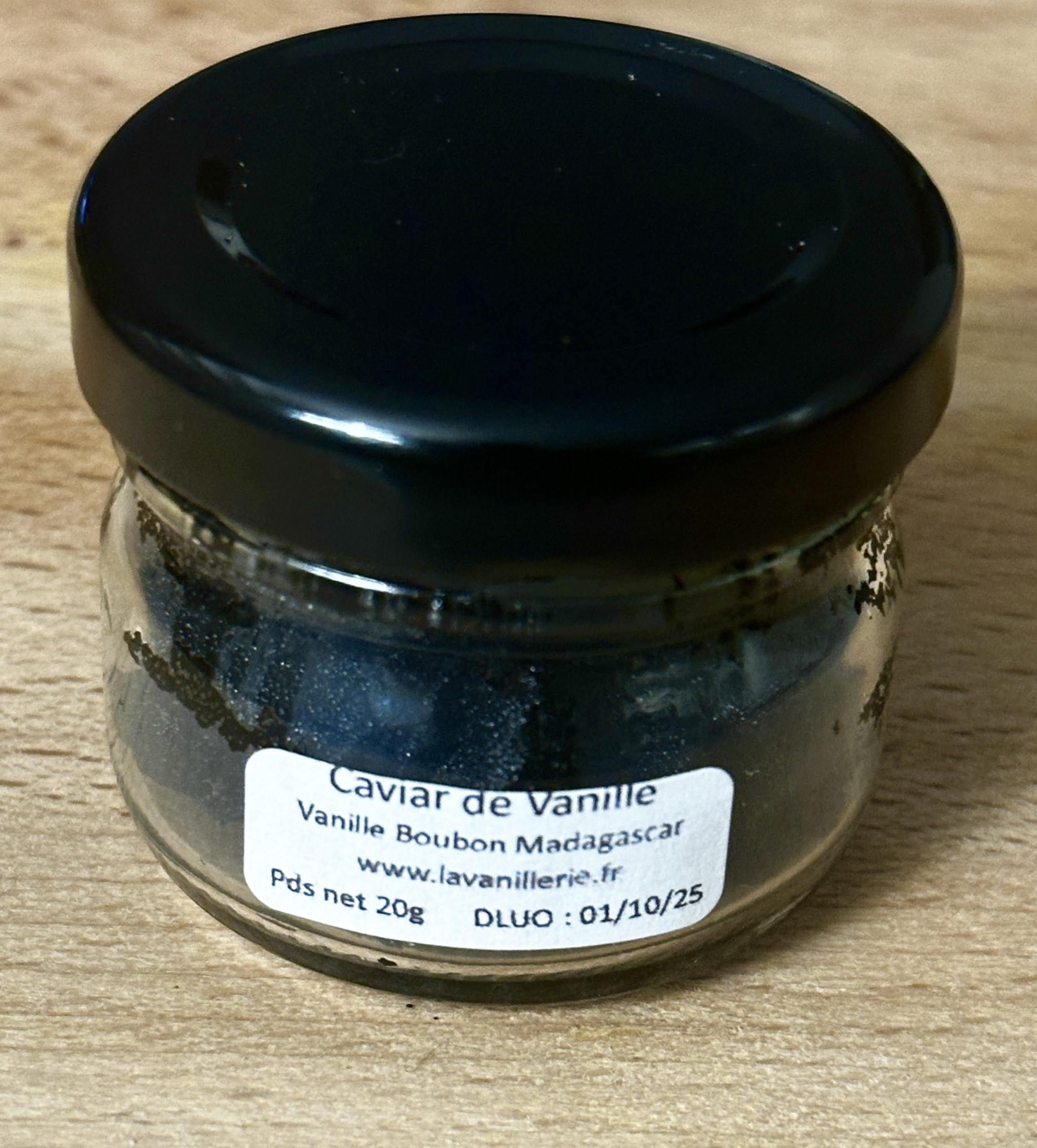 Caviar de Vanille Bourbon de Madagascar 100% Naturel Pot de 20g