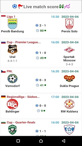 Live Football Score