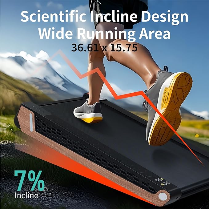 Caminadora Eléctrica Plegable SONDERVIBE 2.55HP, Inclinación 8°, 220 lb miniatura 6