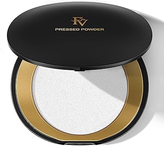 FV Translucent Pressed Powder, Oil-Control Talc-Free and Long-Lasting Matte Finish Face Powder, Medium Coverage for Light to Tan Skin, 0.28 Oz, Translucent