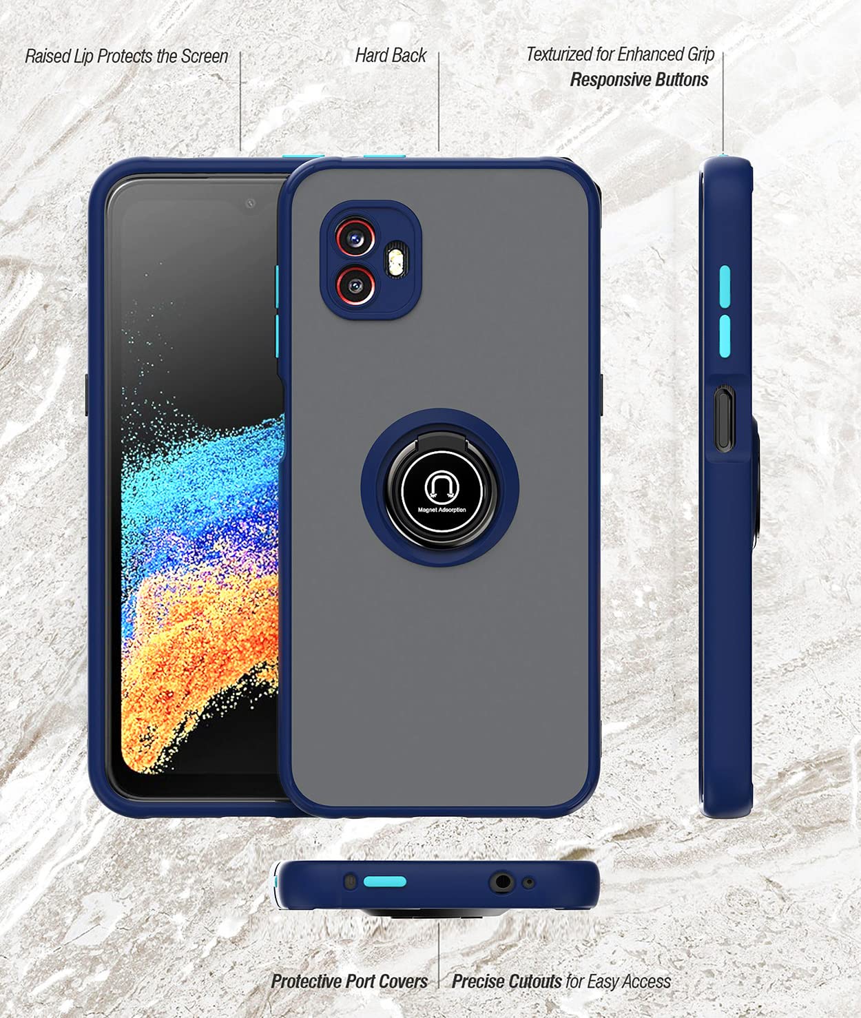 COMAKU Coque Pour Xiaomi 13, Etui Fin Et Léger Absorption Des