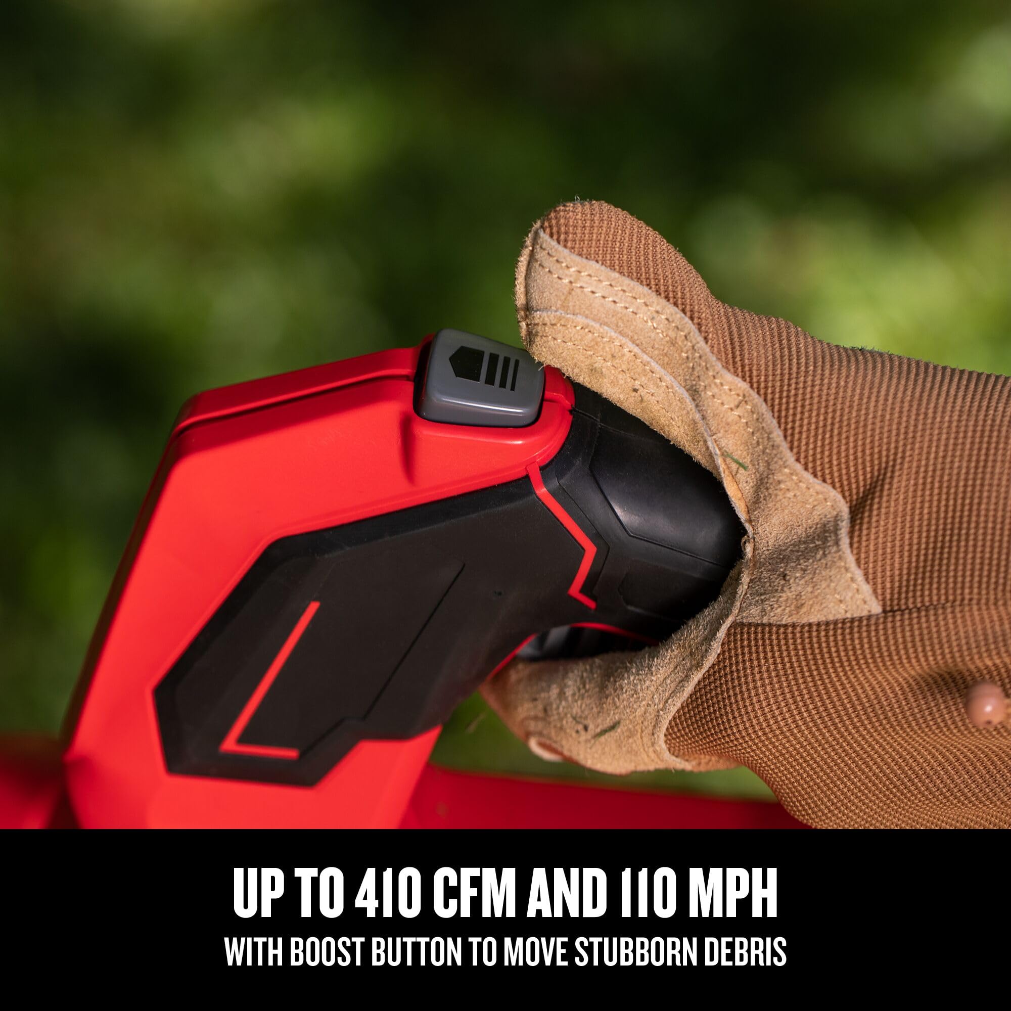 CRAFTSMAN Soffiatore per foglie senza fili con batteria e caricabatterie V20 RP, fino a 110 MPH, soffiatore elettrico portatile, motore brushless, leggero, 5,0 Ah (CMCBL730P1)