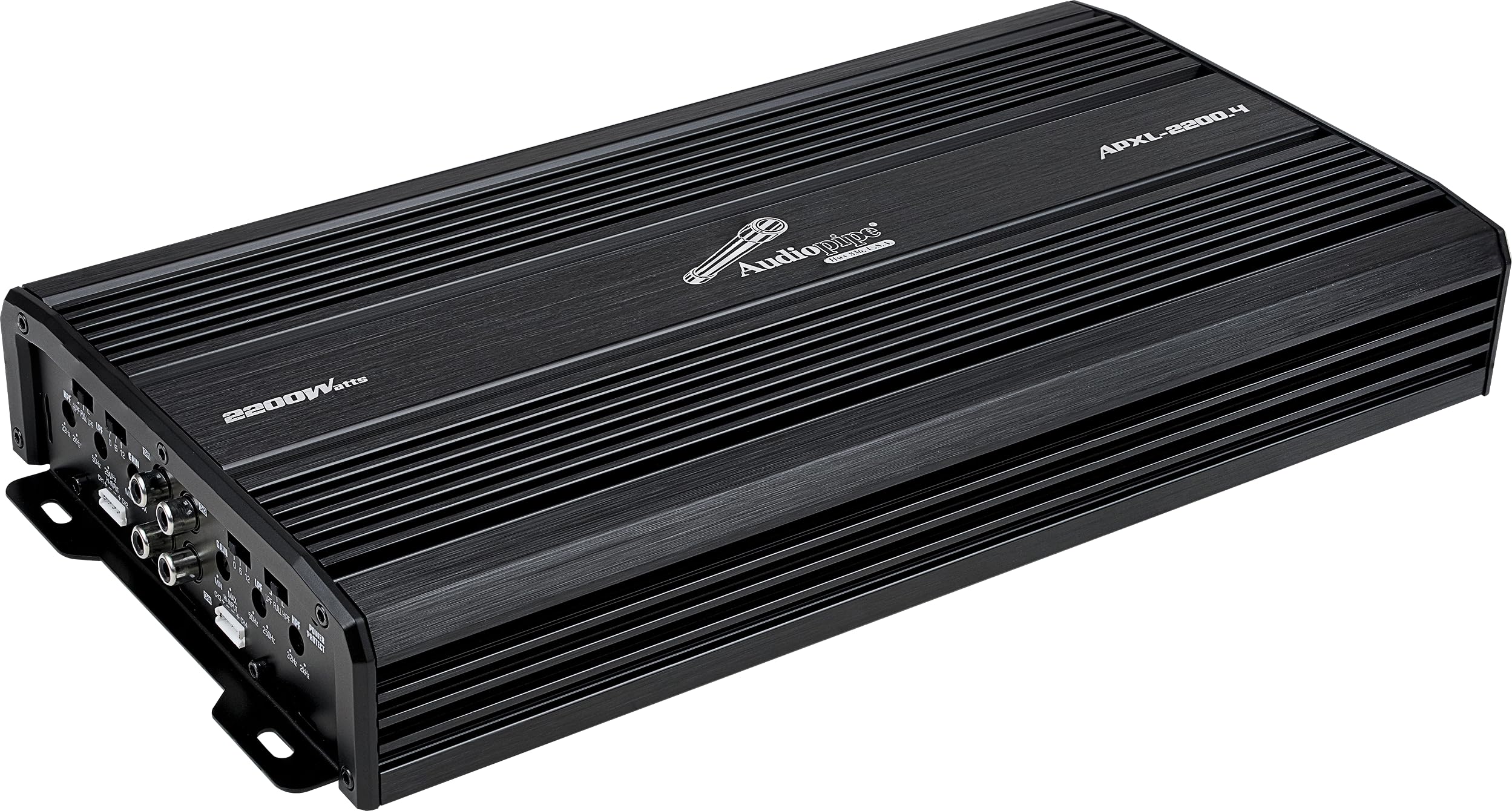 Amazon.com: Audiopipe APXL-2200.4 4-Channel Class A/B Mosfet
