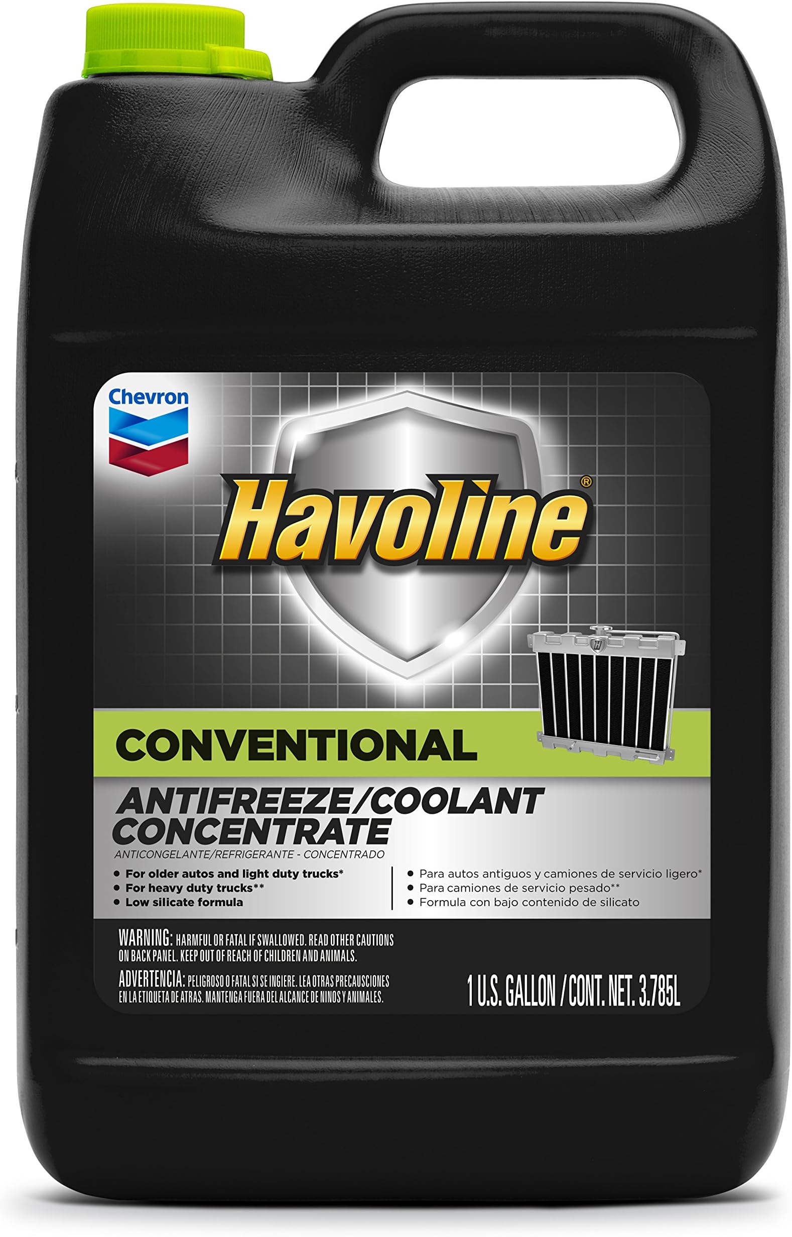 Conventional Antifreeze and Coolant, 1 Gallon, Pack of 6 (226110486)