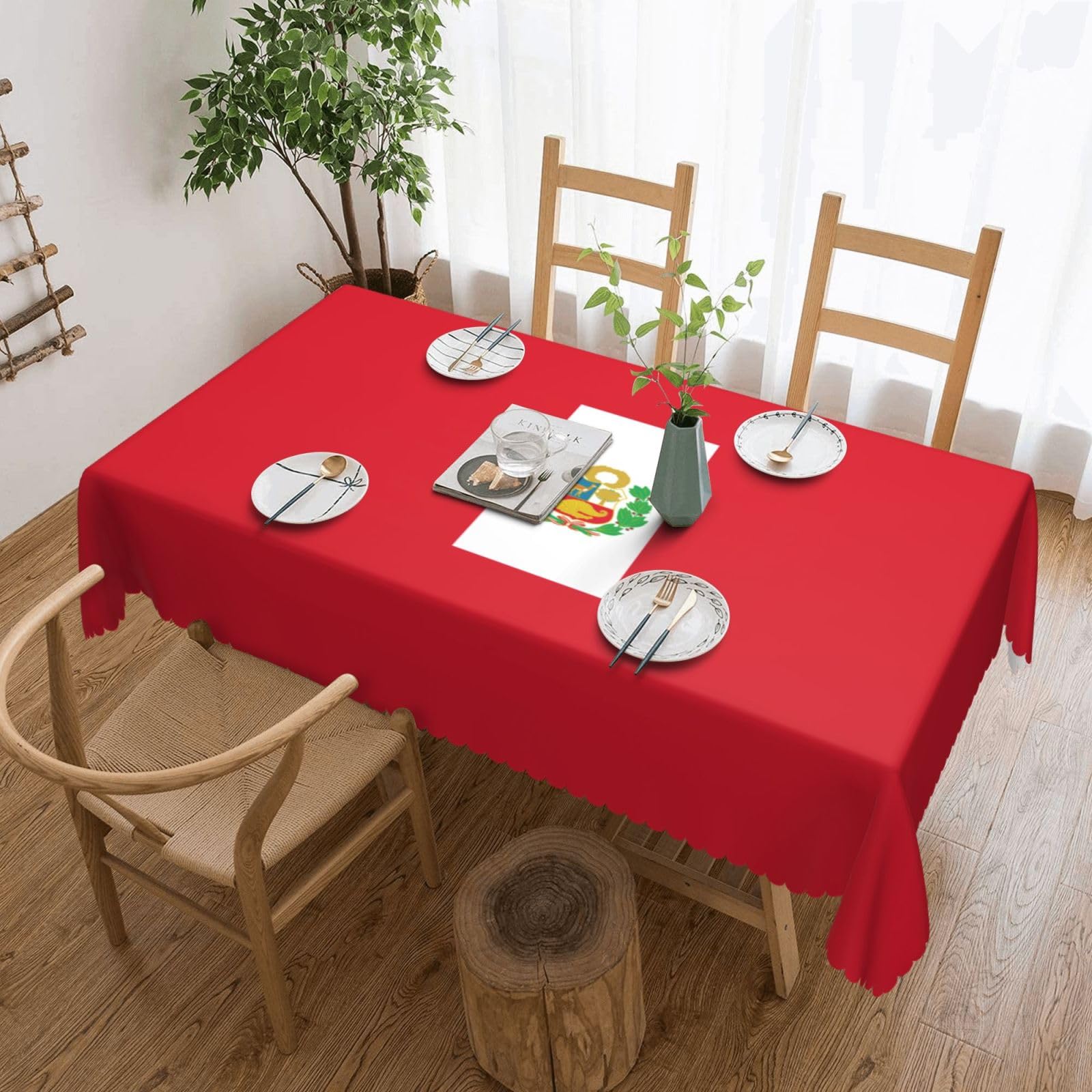 Nappe rectangulaire Pérou textile pour décorer vos événements et fêtes