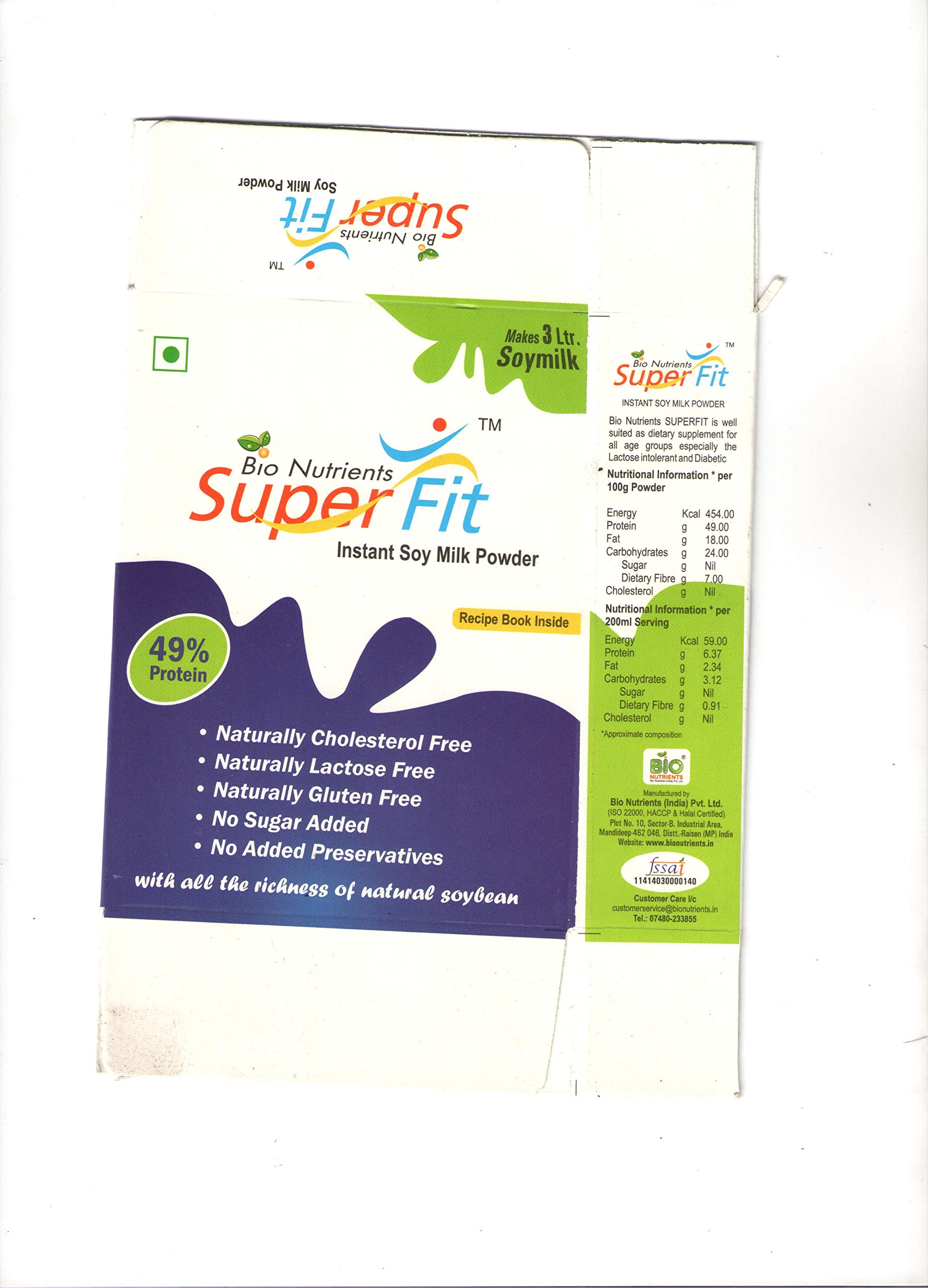 Superfit Soy Milk Powder, 200 g (B01F0VGMU0) Amazon Price History, Amazon Price Tracker