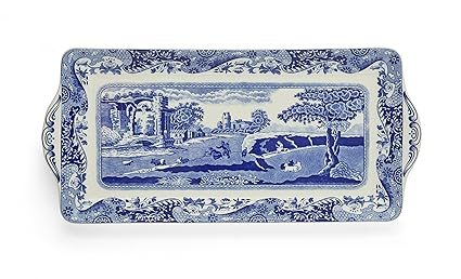 Spode Blue Italian Sandwich Tray