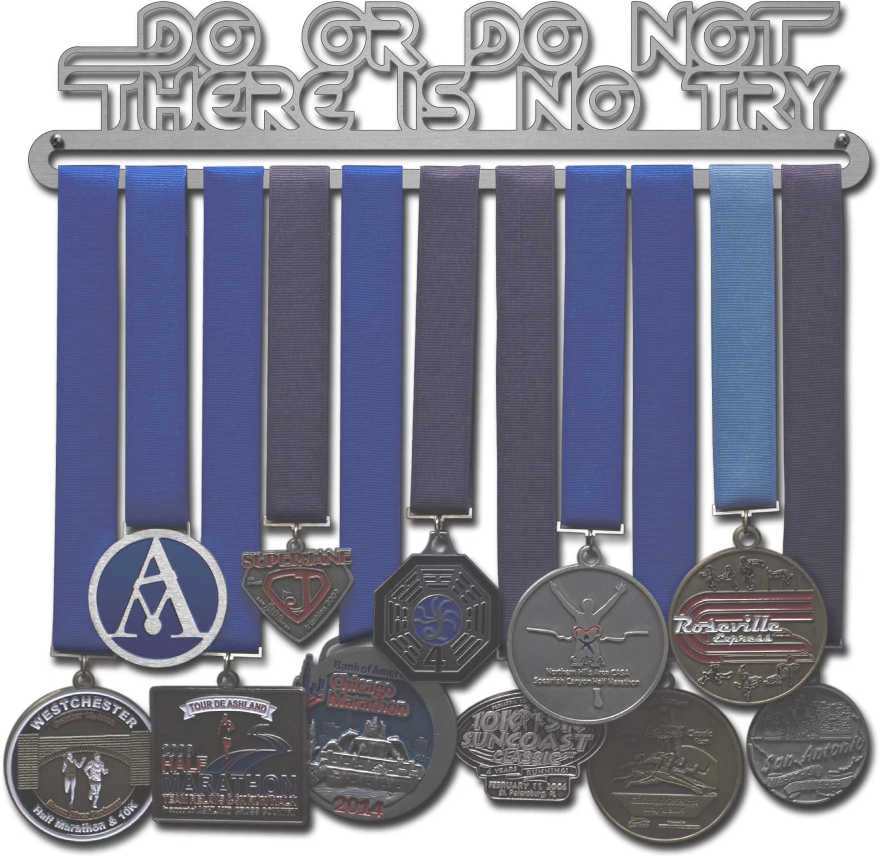 Allied Medal Hangers - Do Or Do Not, There is No Try - Multiple Medal Holder Display Rack