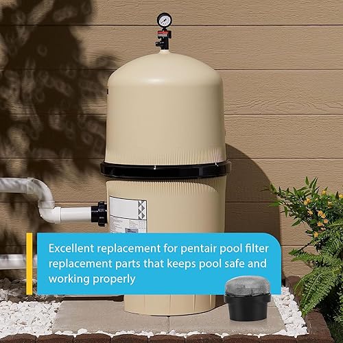 Miniatura 6 de 190106Z - Purgador de aire de tapa de pantalla compatible con piezas de filtro de piscina Pentair, para Pentair EasyClean D.E, filtro Quad D.E,