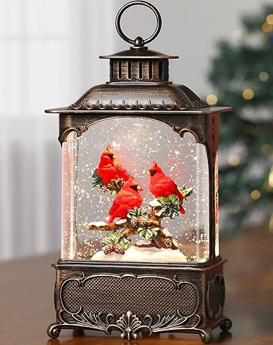 Miniatura 10 de Nativity - Linterna de globo de nieve con forma de ángel de Navidad, decoración musical iluminada de Navidad para interiores con música, Ángel y