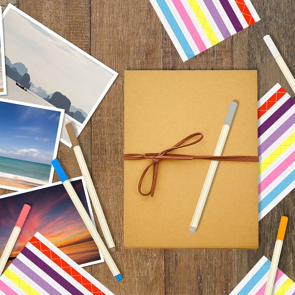 Amazon.co.jp: 6枚 DIY スクラップブックアルバム 6 x 8インチ ハード