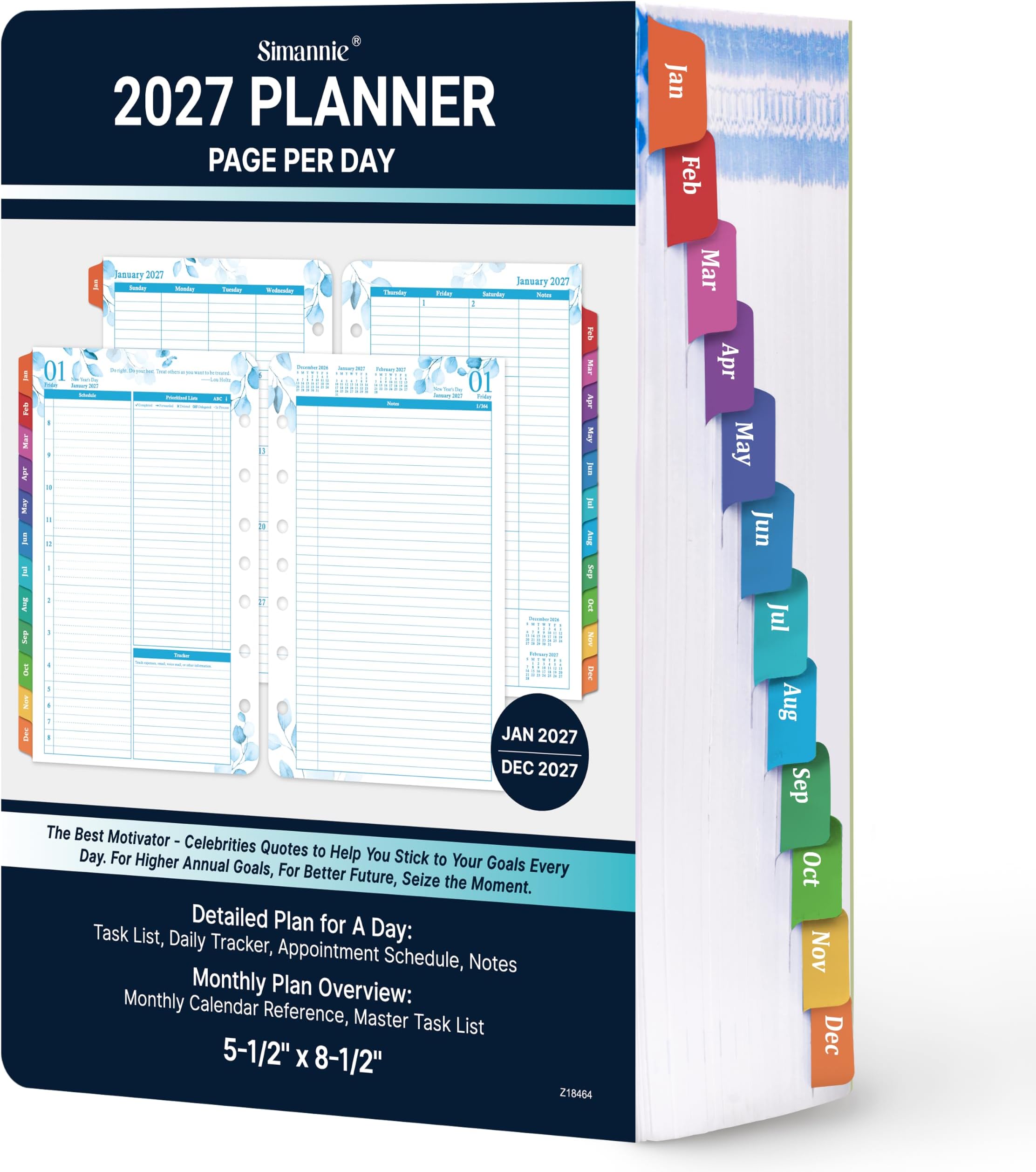 2027 Planner Refills โ January 2027 - December 2027
