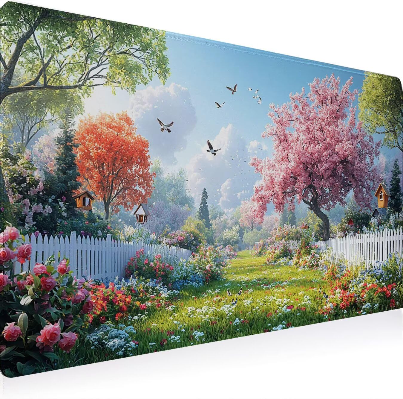 Podkładka pod mysz, podkładka pod mysz XXL 1200 x 600 mm podkładka pod mysz dla graczy, wodoodporna gumowa podstawa, duża podkładka pod mysz do gier na biurko szyte krawędzie wodoodporna