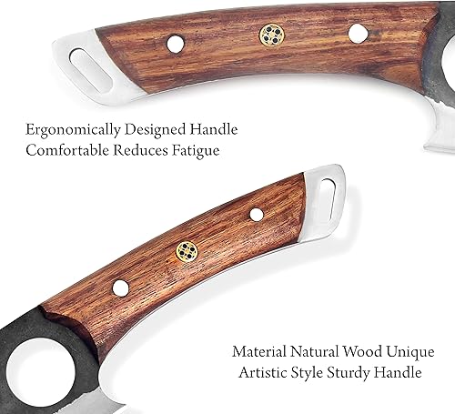 Miniatura 4 de KIMPE Cuchillo de chef J2 (brasas rústicas, 11 pulgadas)