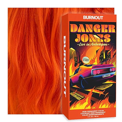 Danger Jones Color de cabello semipermanente (Burnout - Orange)