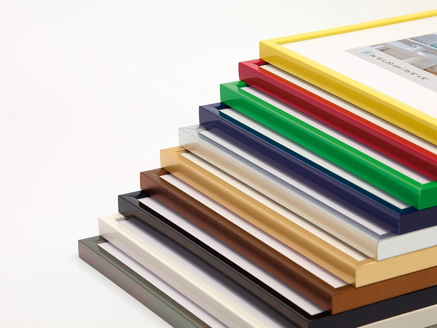 Walther design New Lifestyle KV030Q Plastic Picture Frame Pink 20 x 30 cm