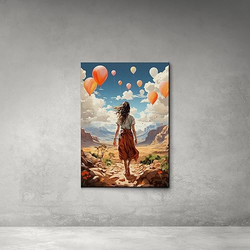 Miniatura 6 de Nature, Plants, wall art, Minimalist home artwork, Framed Canvas Print Wall Art Abstract Shapes Illustration, botanical wall art, floral wall art,