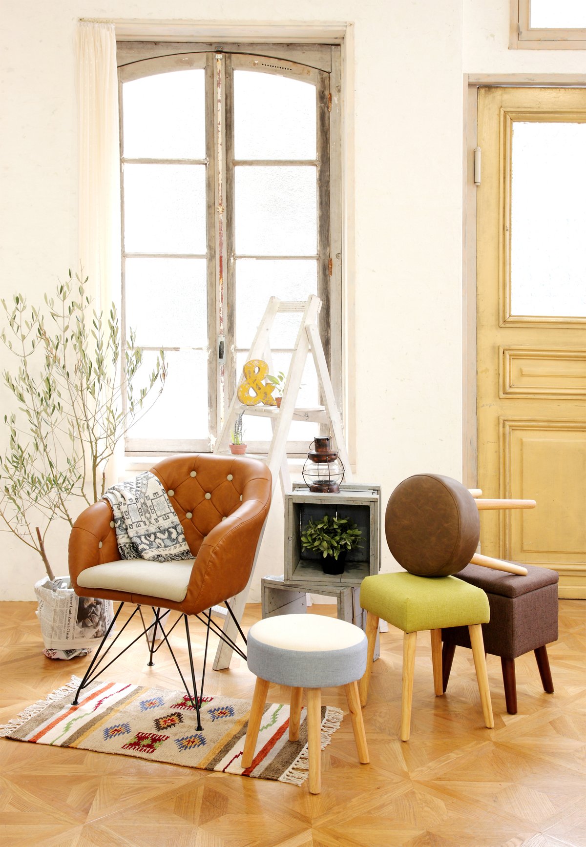 市場 チェア Rep 幅57x奥行61x高さ78(46)cm ベージュ ポリウレタンレザー使用 CH-2803BE-BR 折りたたみ椅子 背もたれ付き(6脚セット)幅35.5cm 奥行49cm