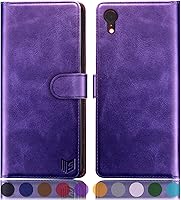 Vista 11 de SUANPOT Funda de piel tipo cartera para iPhone XR 6.1 (no XS 5.8 pulgadas, XS Max 6.7 pulgadas) con bloqueo RFID, tarjetero de crédito, funda