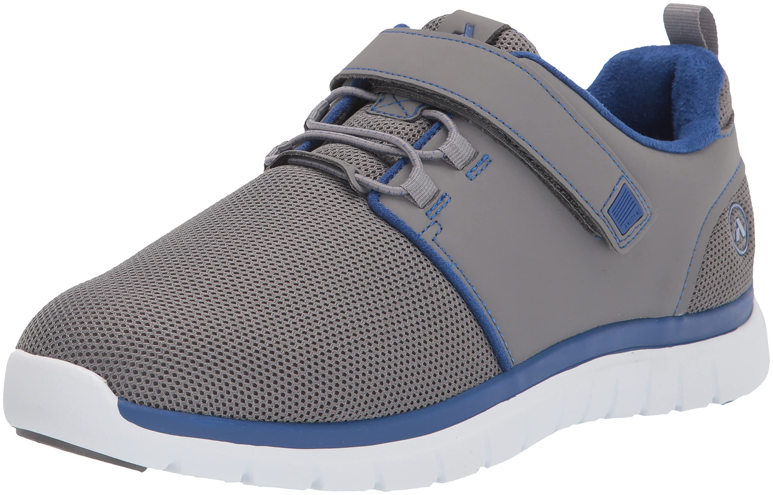 Anodyne Men's No. 46 Sport Jogger Sneaker, Grey/Blue, 11 Wide