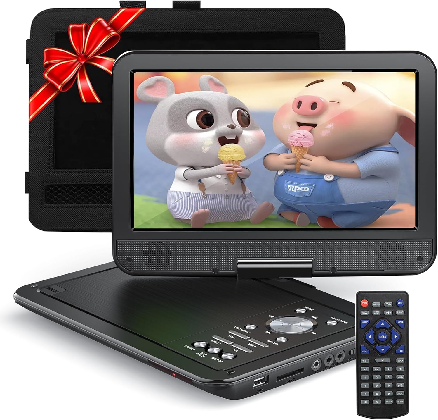 YOTON 12.5" Portable DVD Player for Car, DVD Player for