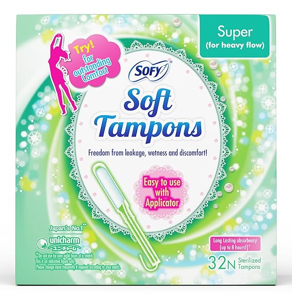 Buy Sofy Soft Tampons 32 Pieces (Super) Online at Low Prices in India