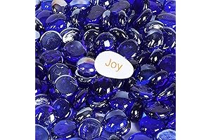 5LB Purple Fire Glass Beads for Decor and Crafts