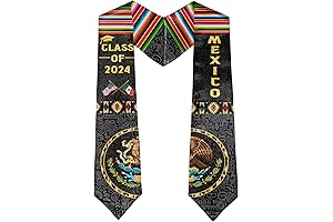 Celebrate Heritage with Pride: Mexican Graduation Stole for 2024 Graduates