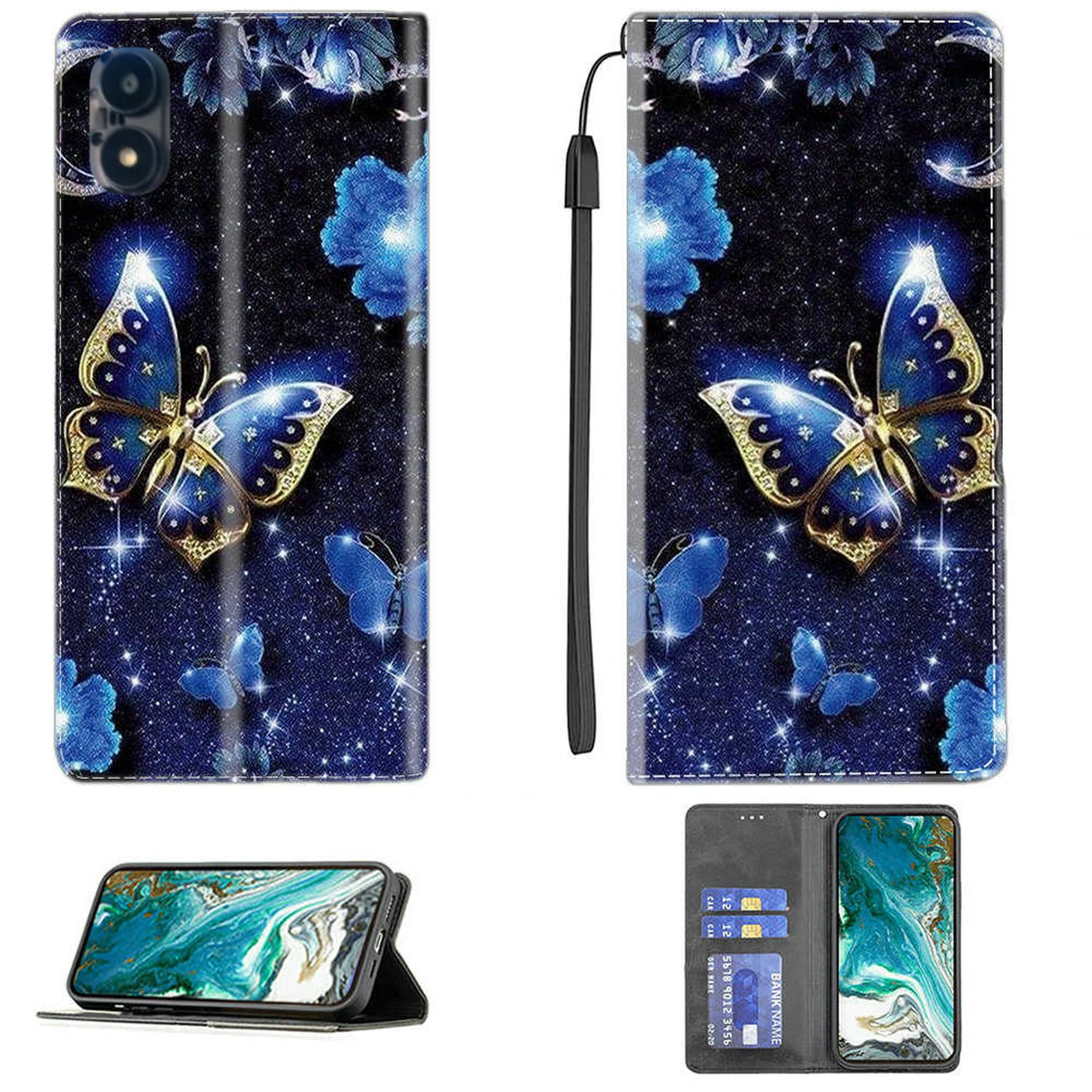 Amazon.com: Aroepurt Case Compatible for Foxx FOXXD A67L Phone Case Cover  [with Tempered Glass Screen Protector] PU Leather Kickstand Magnetic Wallet  Case CPT16 : Cell Phones & Accessories