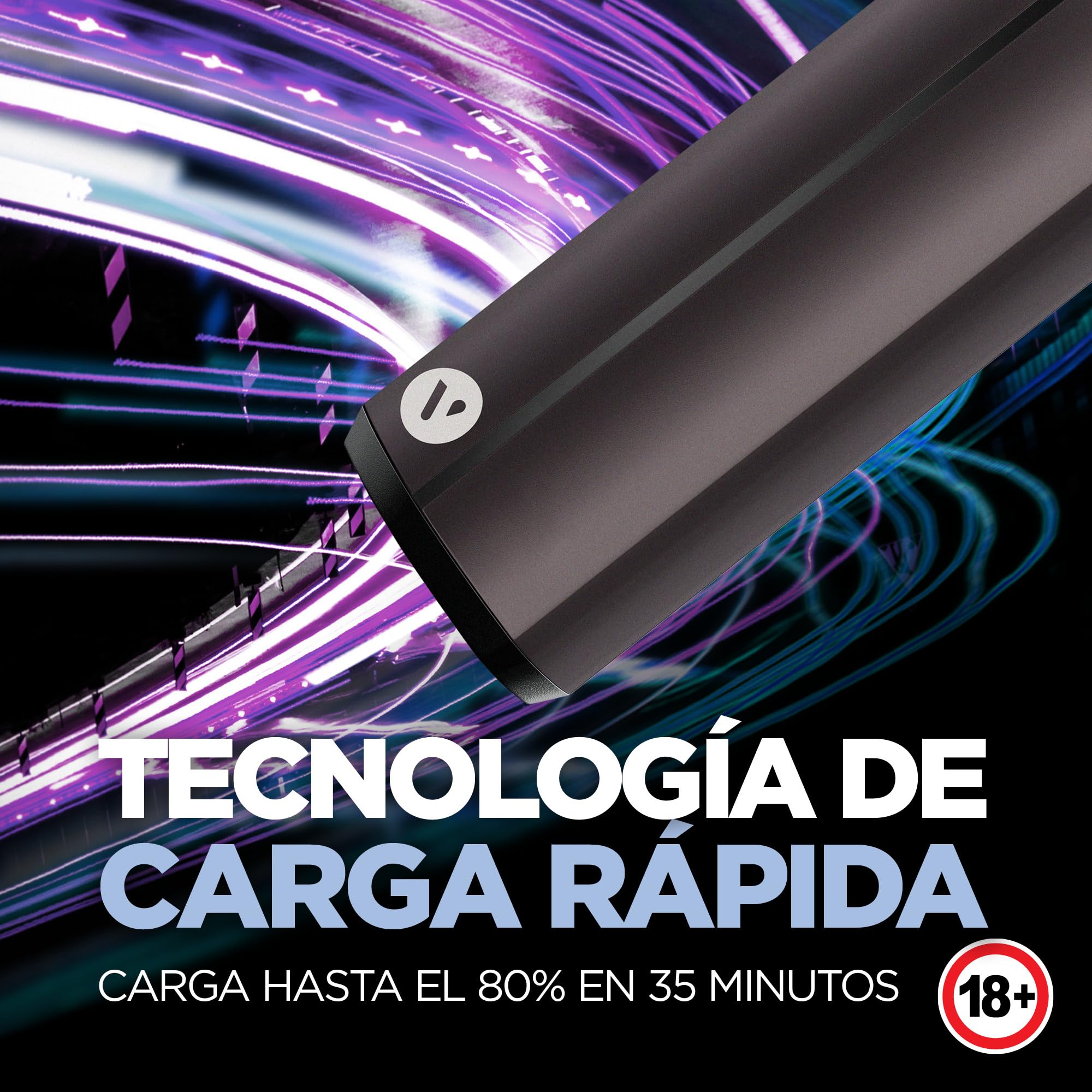 VUSE Pro Solo Vaper recargable Sin Nicotina, Recargas desechables no  incluidas, cigarrillo electrnico reutilizable compatible con recargas de  ePod2, vapeador Negro : Amazon.es: Electrnica