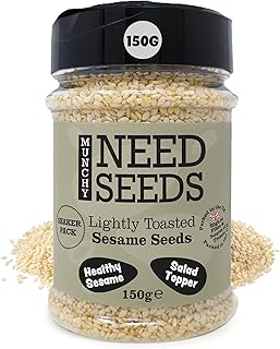 Lightly Toasted White Sesame Seeds