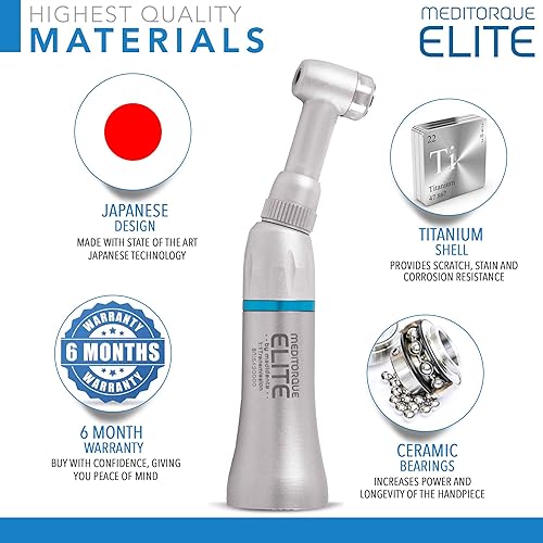 Miniatura 2 de Medidenta ME-E40FGP Elite Pulsador Contra Ángulo, 40K Friction Grip