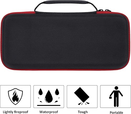 Miniatura 7 de khanka Estuche de transporte duro de repuesto para lijadora orbital inalámbrica sin escobillas Milwaukee 12V (2531-20), solo funda.